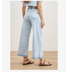 Jean Wide Leg Crop Febrero - Me Amare Indumentarias