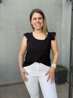 Blusa Ivy con encaje