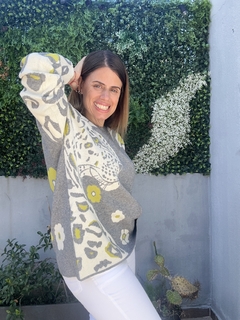 Sweater Flores y Leopardo - comprar online
