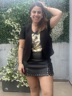Pollera Pantalón Tachas