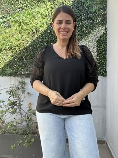 Imagen de Blusa Diamond con encaje