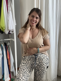 Babucha Wafle Estampada
