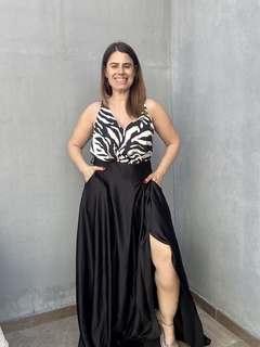 Falda con tajo Maxima - tienda online