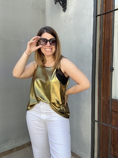Imagen de Musculosa Pipi Foil Punto