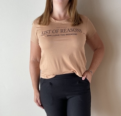Remera List of Reasons
