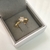 Anel Solitario Banhado a Ouro 18k - Veneza