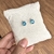 Par de Brinco Prata - Artesanal Gota na internet