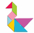 Joguinhos de Bolsa - Mini Tangram na internet
