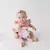 Boneca de Pelúcia - 30cm - Rosa - loja online