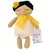 Boneca de Pelúcia - 30cm - Amarela - comprar online