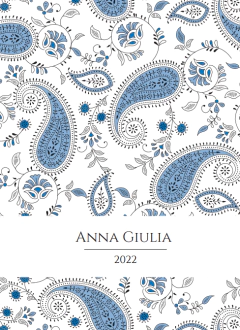Caderno Bandana Azul