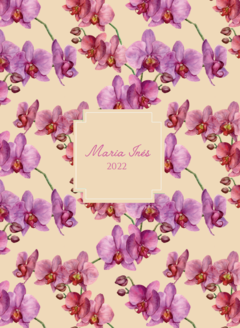 Caderno Orquídea