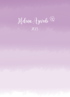 Caderno - Dregradê Violeta