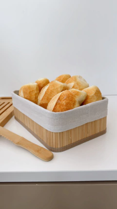 CESTO DE BAMBU PARA PÃES - M - comprar online