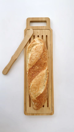 TÁBUA MIGALHEIRA RETANGULAR BAMBU