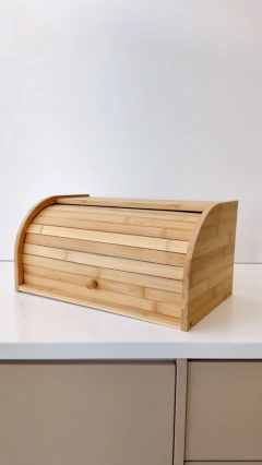 PORTA PÃO BAMBU 38CM