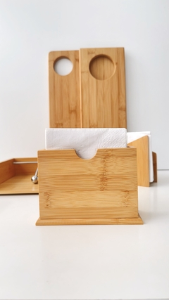 PORTA GUARDANAPO BAMBU CLASSIC - comprar online