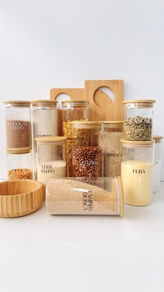 POTE HERMÉTICO - ARROZ - BAMBUS HOME