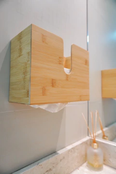 DISPENSER DE PAPEL TOALHA - BAMBU