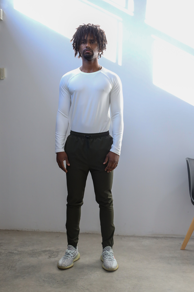 Samples Sports Training Pants Olive thumbnail 2