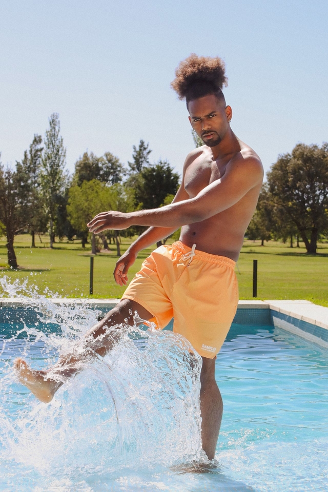 Short Swimwear Orange thumbnail 2