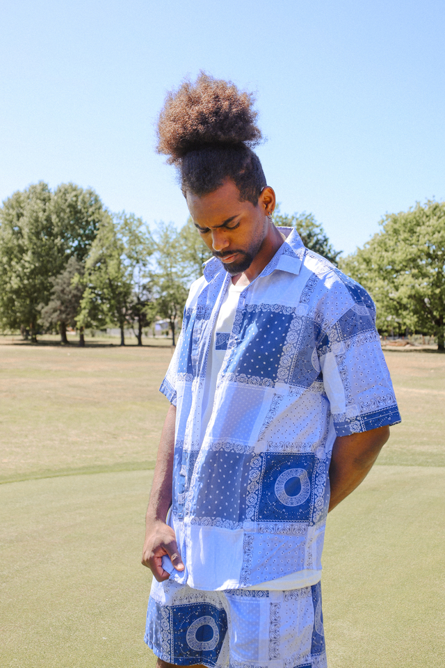 Shirt Paisley Deep Blue thumbnail 2