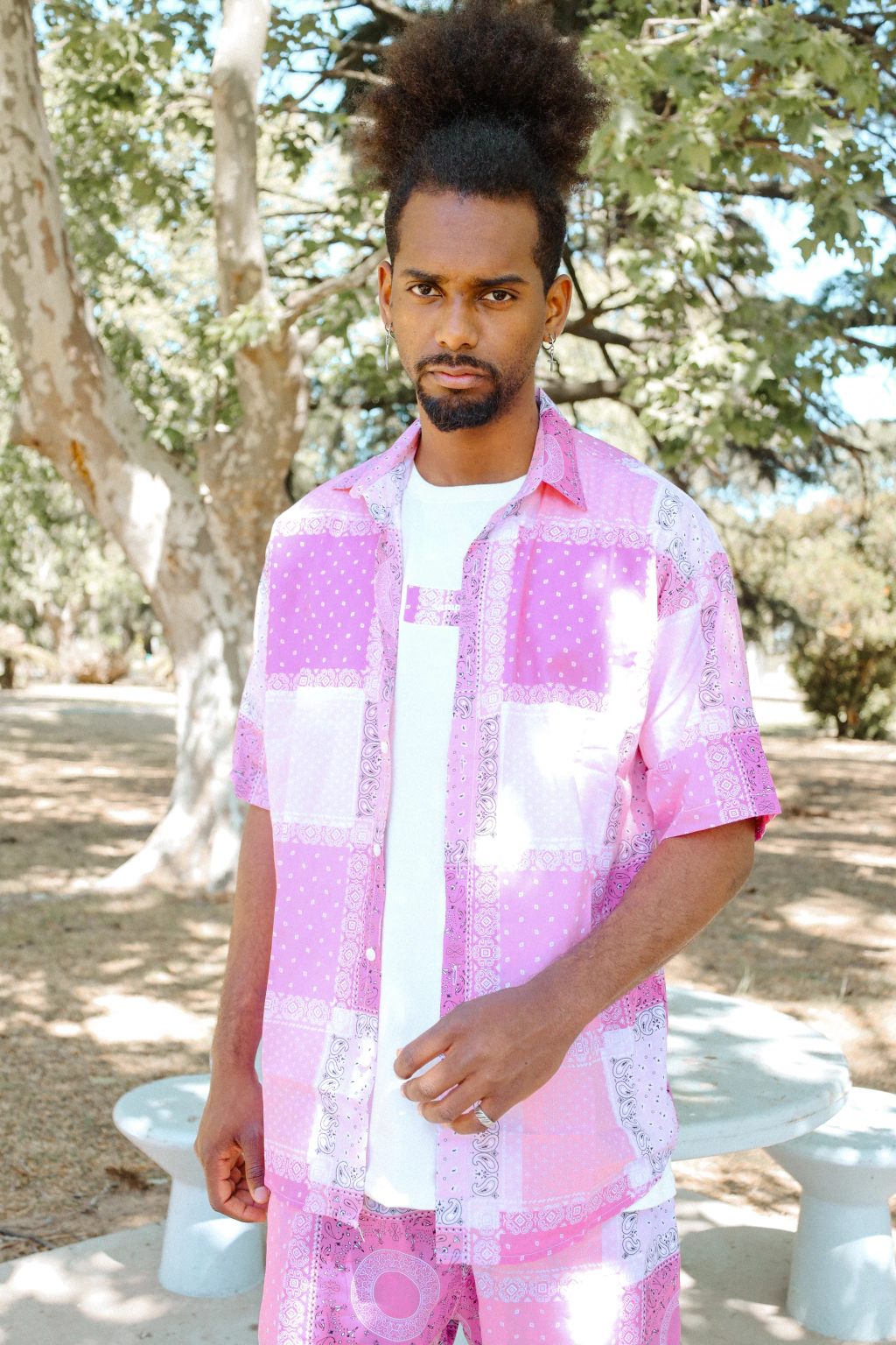 Shirt Paisley Pink thumbnail 3