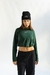 Crewneck Crop British Green - comprar online