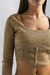 Top Corset Washed Beige - comprar online