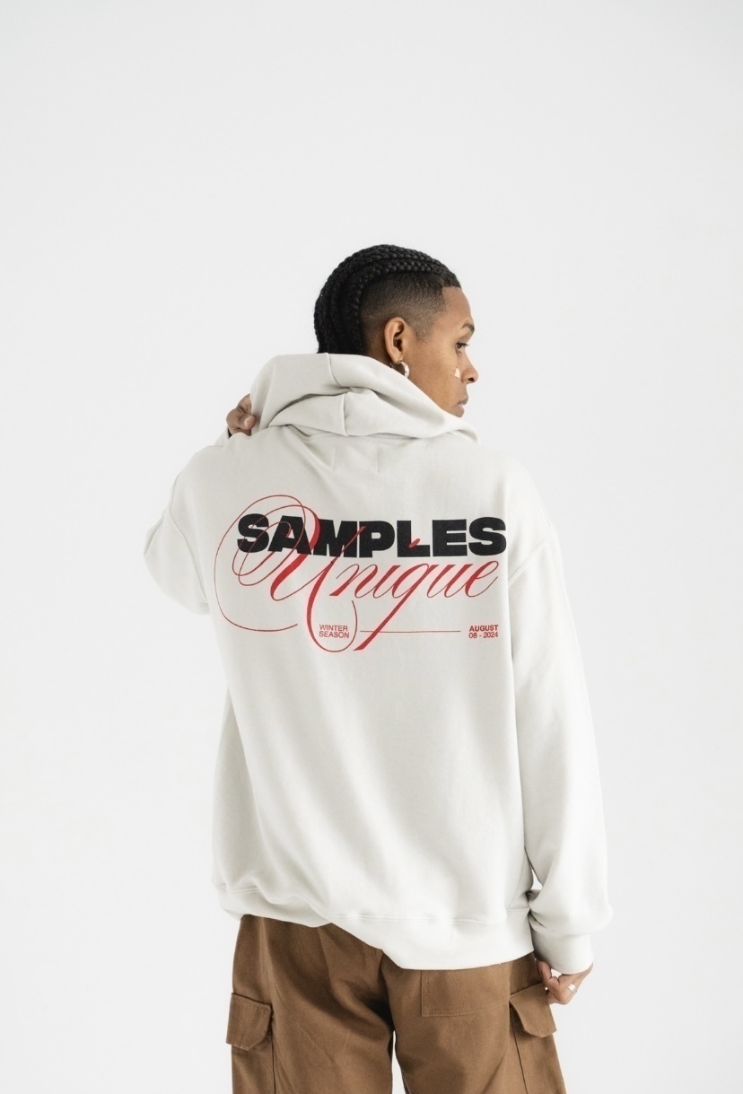 Hoodie Unique Light Grey thumbnail 3