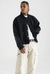 Jacket Metal Boxy Black