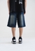 Short Baggy Denim Oxide Washed - tienda online