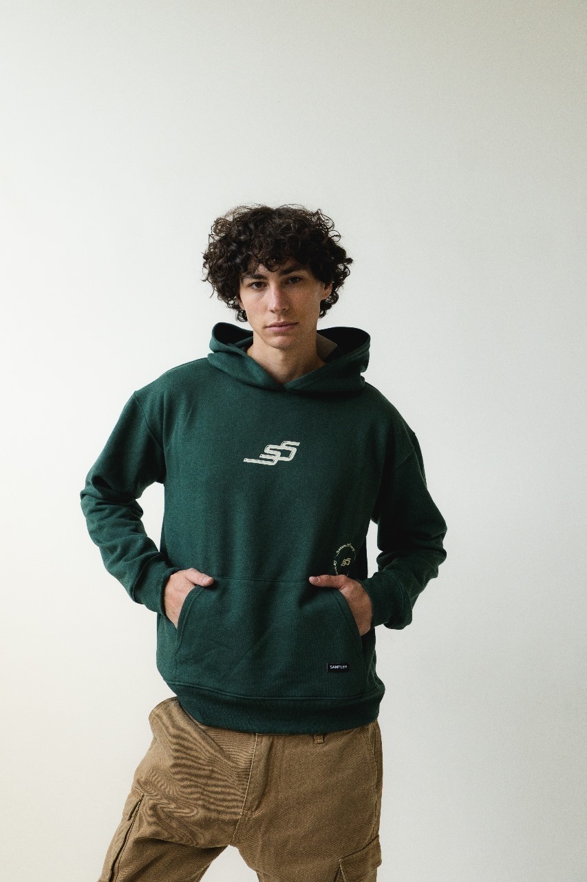 Hoodie Iron 2.0 British Green thumbnail 3