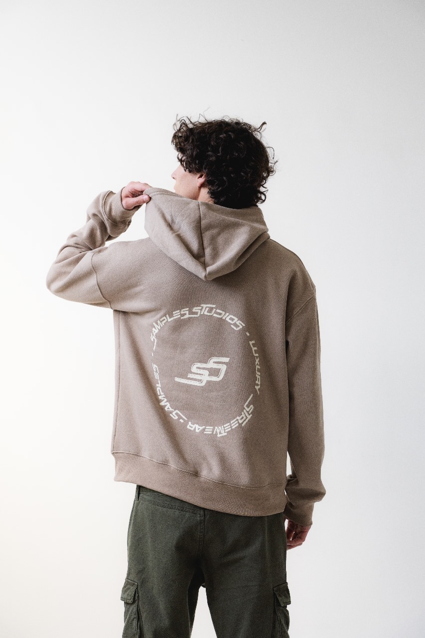 Hoodie Iron 2.0 Dark Tan thumbnail 3