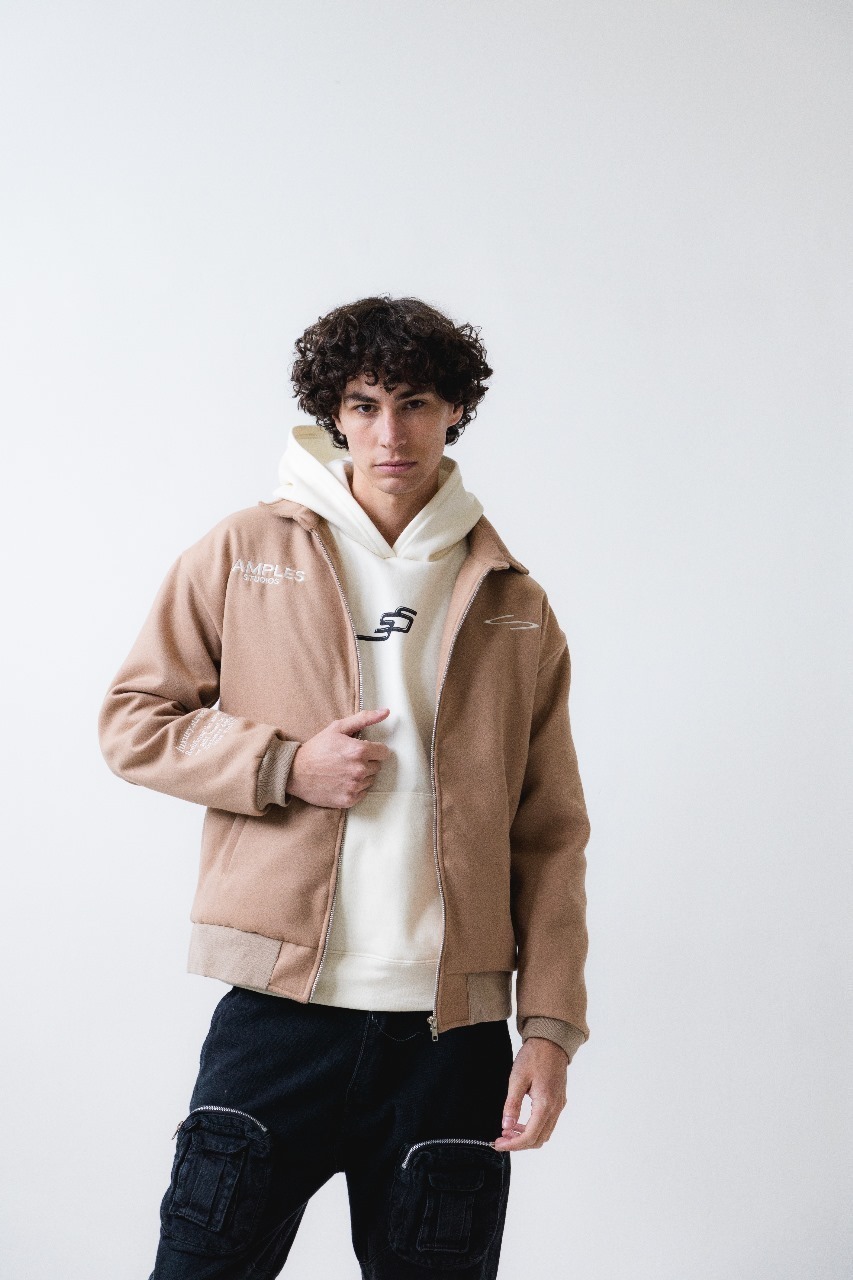 Varsity Jacket Tan thumbnail 3