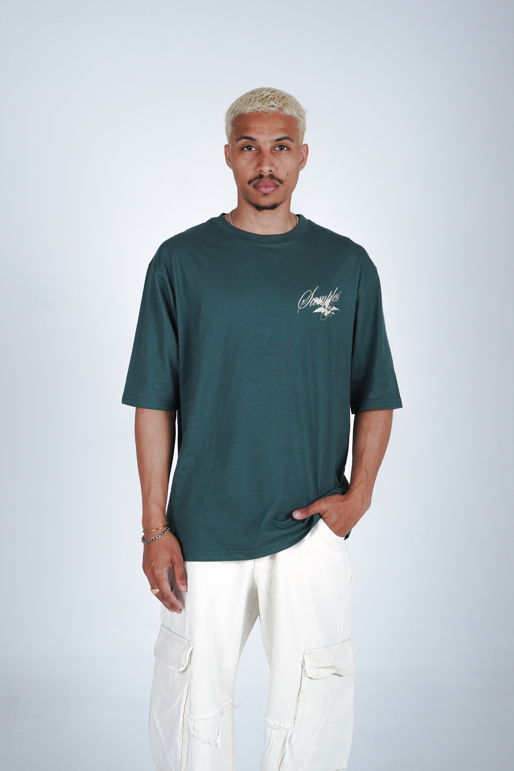 Tee Italic British Green thumbnail 3