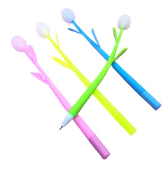 Caneta Fofa - Botão de Rosa
