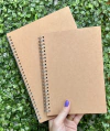 Caderno Kraft Grande