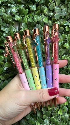 Caneta Cristal Luxo
