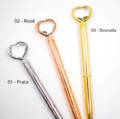 Caneta Coração Luxo na internet