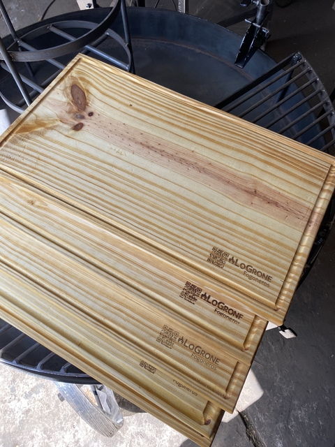 Tablas de Pino Horneado 50x30cm