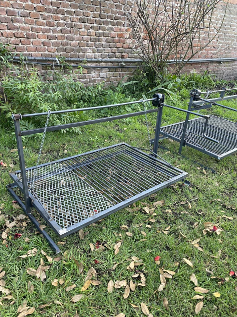 Parrillas con Sistema Desmontables