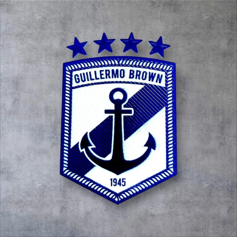 Escudo Texture Guillermo Brown - comprar online