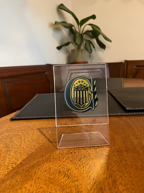 Desk-Art Rosario Central Gold