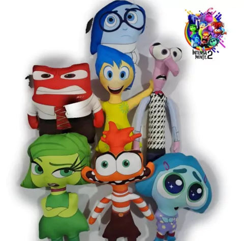 ¡Nuevos peluches de Intensamente 2 ya disponibles!