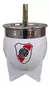 Mate Pampa Imperial River Plate Licencia Oficial + Bombilla - Guapa´s