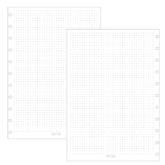 REFIL P/ CADERNO DE DISCO PONTILHADO OCTO G - 50 folhas - 90g/m2 RGPO50 - Papel Estrela Papelaria