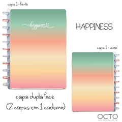 CADERNO DE DISCO OCTO HAPPINESS / DUPLA FACE - P (A5) CA5PL-013 na internet