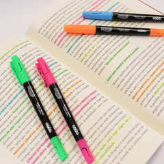 Imagem do MARCA-TEXTO FLUORESCENTE PONTA DUPLA - CA2015