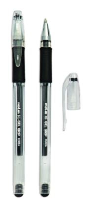 CANETA GEL GRIP MOLIN BL C/3 CORES AZ/PT/VM 03115 - Papel Estrela Papelaria
